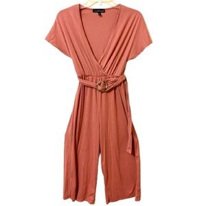 Derek ❤️ Heart Jumpsuit - Pink/Mauve - Small